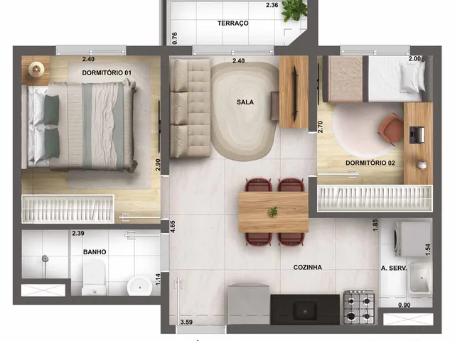 Imagem 15: Nova Leopoldina Condomínio Art