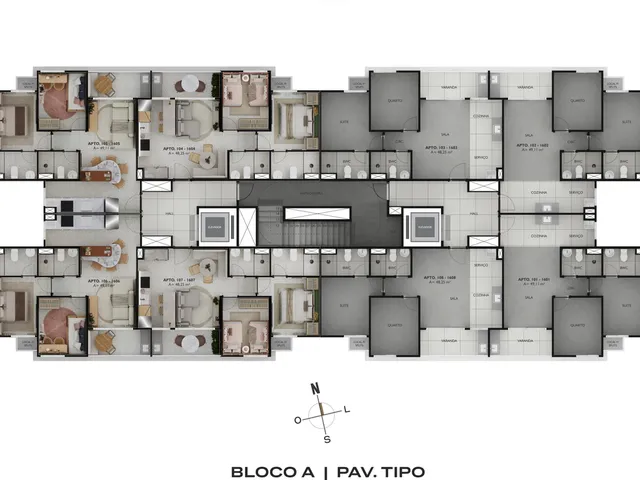 Imagem 5: Pátio Solare Apartamento com 2 dormitórios