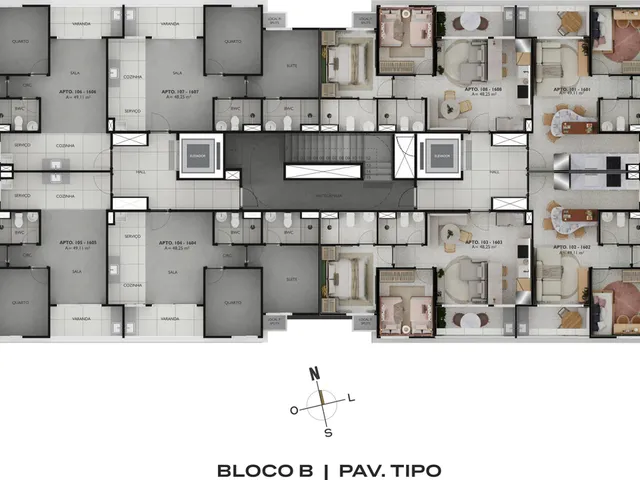 Imagem 6: Pátio Solare Apartamento com 2 dormitórios