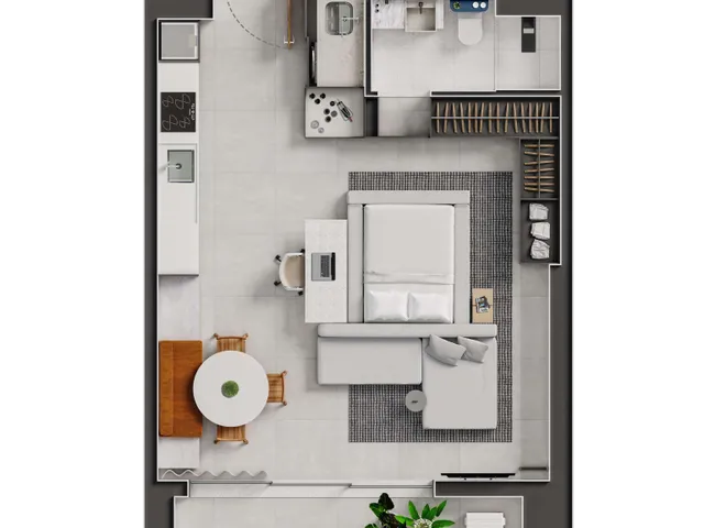 Imagem 2: City Way Apartamento com 2 dormitórios