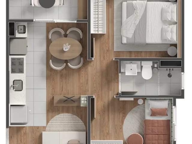 Imagem 2: Apartamento À Venda no Bairro Cilo 3 - Londrina/Pr