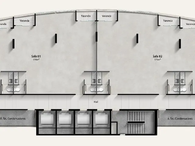 Imagem 2: Atlas Business Sala comercial com 1 banheiro