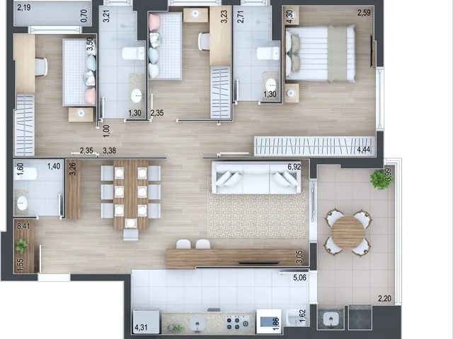 Imagem 11: Terrasse Infini - Residencial