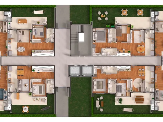 Imagem 3: Arbo Apartamento com 2 dormitórios
