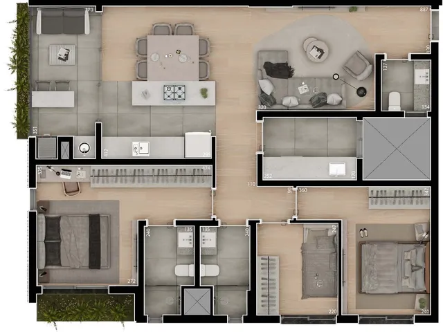 Imagem 9: Hike Apartamento com 3 dormitórios