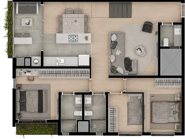Imagem 13: Hike Apartamento com 3 dormitórios