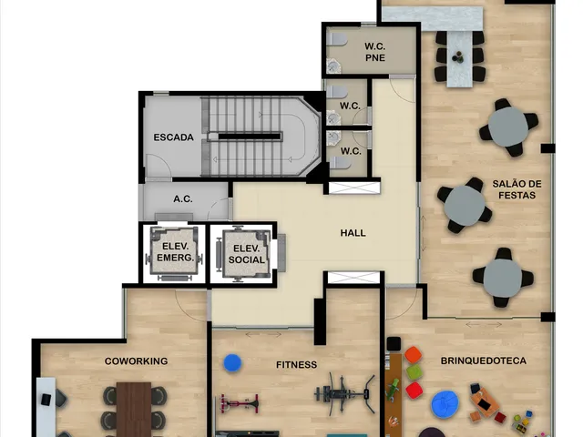 Imagem 2: Isa Melo Apartamento com 3 dormitórios