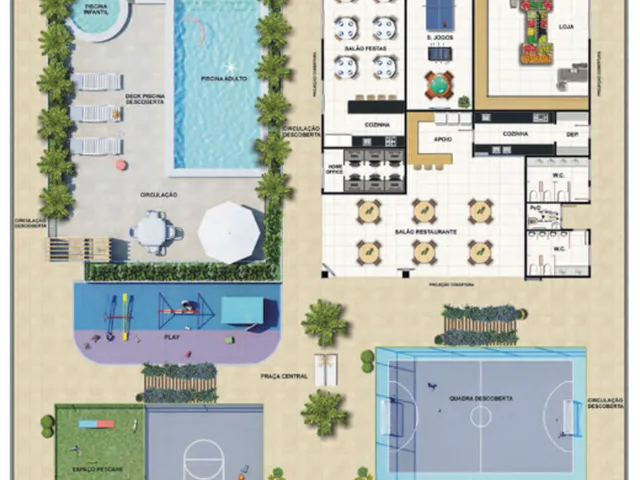 Imagem 2: Quattro Residencial Clube - Fase 3