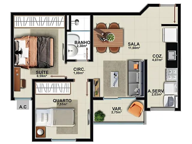 Imagem 4: Quattro Residencial Clube - Fase 3