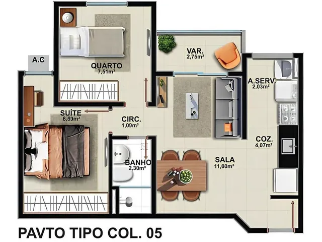 Imagem 5: Quattro Residencial Clube - Fase 3