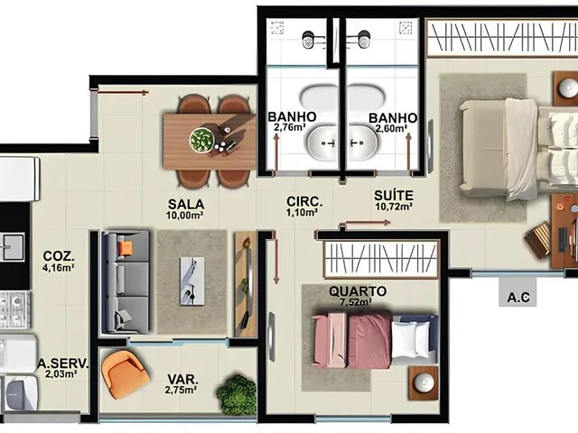 Imagem 6: Quattro Residencial Clube - Fase 3