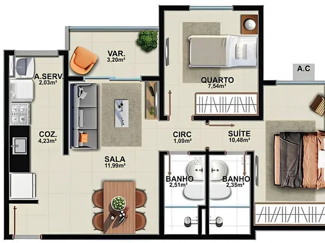 Imagem 8: Quattro Residencial Clube - Fase 3