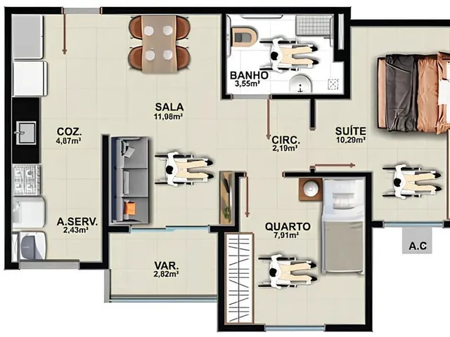 Imagem 9: Quattro Residencial Clube - Fase 3