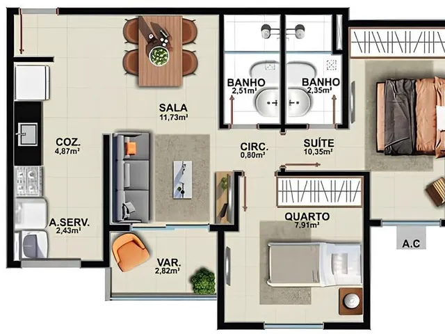 Imagem 10: Quattro Residencial Clube - Fase 3