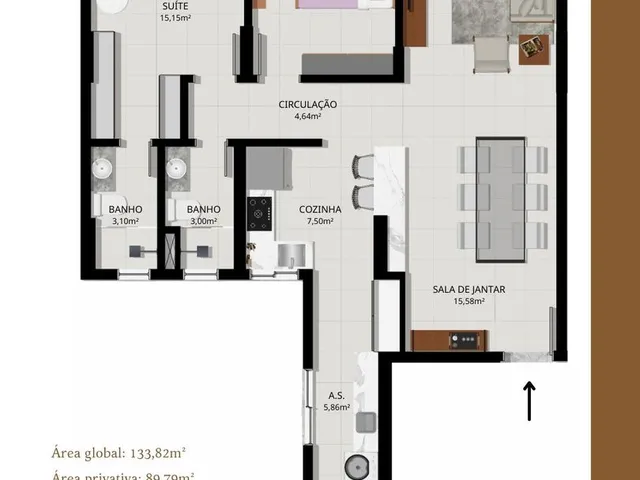 Imagem 15: John Kennedy - John Kennedy - 2 e 3 Dorm em Passo Fundo