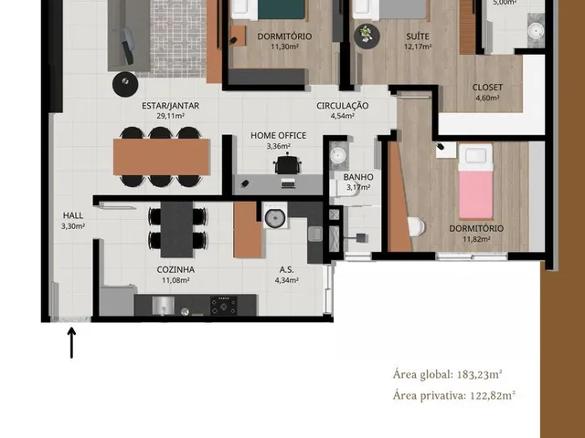 Imagem 5: John Kennedy - John Kennedy - 2 e 3 Dorm em Passo Fundo