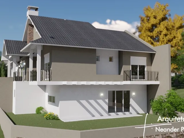 Imagem 2: Casa com Vista - Bairro Pousada da Neve - Casa À Venda no Bairro Pousada da Neve - Nova Petrópolis/Rs