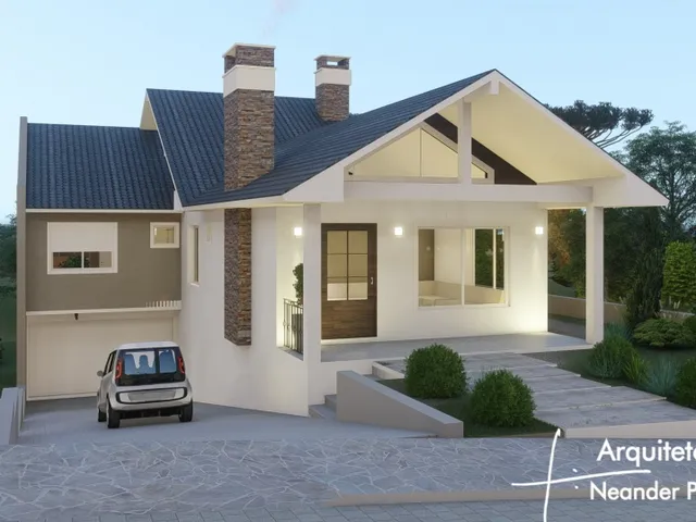Imagem 4: Casa com Vista - Bairro Pousada da Neve - Casa À Venda no Bairro Pousada da Neve - Nova Petrópolis/Rs