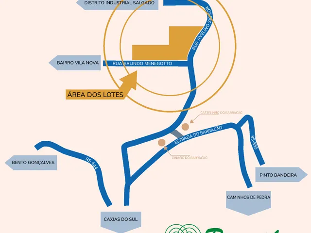 Imagem 5: Terrenos Industriais Franck - Terreno À Venda no Bairro Barracão - Bento Gonçalves/Rs