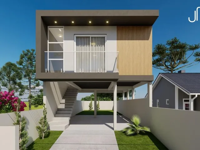 Imagem 9: Casa Sob Pilotis no Alto das Figueiras/Ja - Casa Sob Pilotis no Alto das Figueiras/Ja