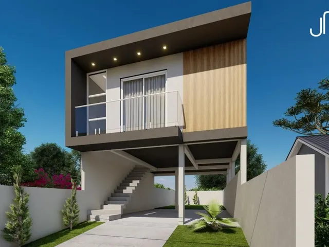 Imagem 8: Casa Sob Pilotis no Alto das Figueiras/Ja - Casa Sob Pilotis no Alto das Figueiras/Ja