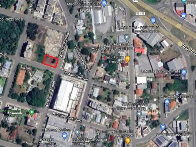 Imagem 1: Terreno de Esquina das Ruas Albino Bender com Paulo Broilo - Terreno de Esquina das Ruas Albino Bender com Paulo Broilo