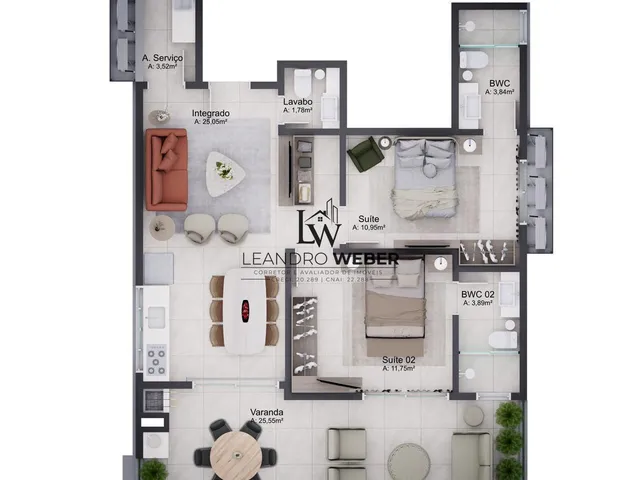Imagem 5: Apartamento Praia de Mariscal em Bombinhas - SC