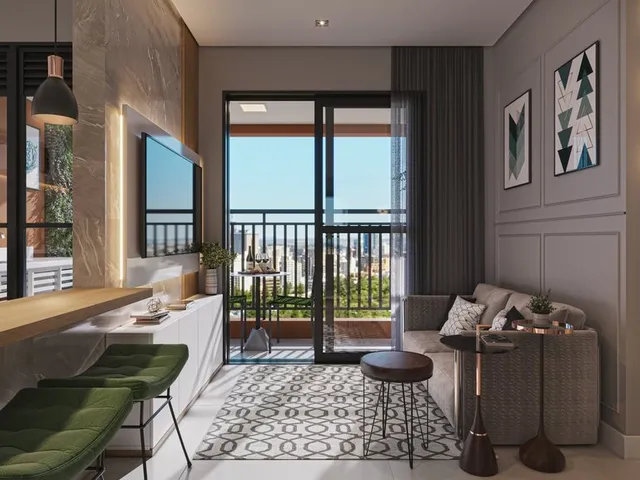 Imagem 8: Vista Sul Apartamento com 2 dormitórios