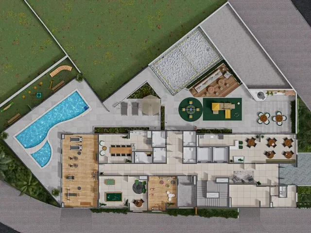 Imagem 2: Vista Sul Apartamento com 2 dormitórios