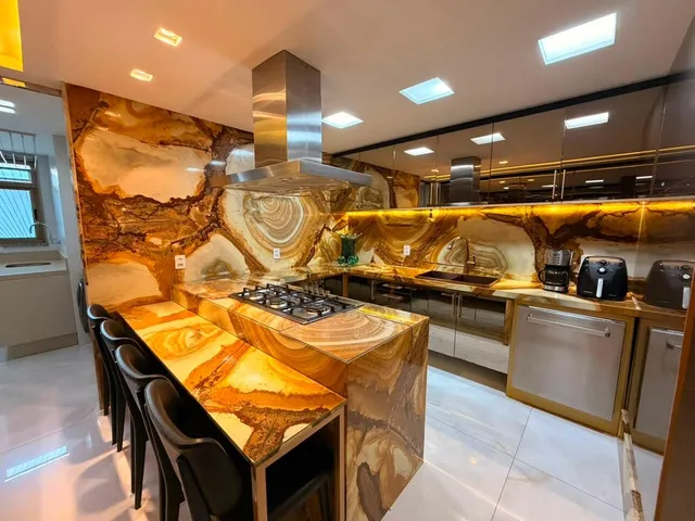 Imagem 6: Apartamento Luxuoso de 3 Suítes, Alto Padrão de Acabamento, Porteira Fechada na Praia de Itaparica