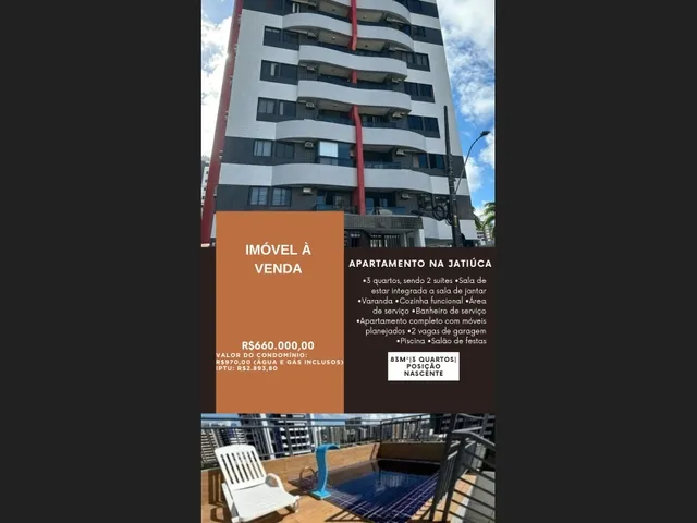 Imagem: Apartamento 3/4, Jatiúca