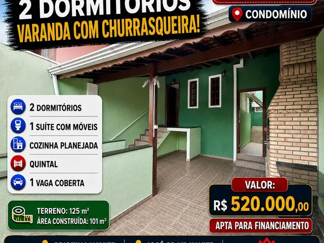 Imagem: Casa 101M² C/ 2 Dorms C/ 1 Suite 1 Vaga