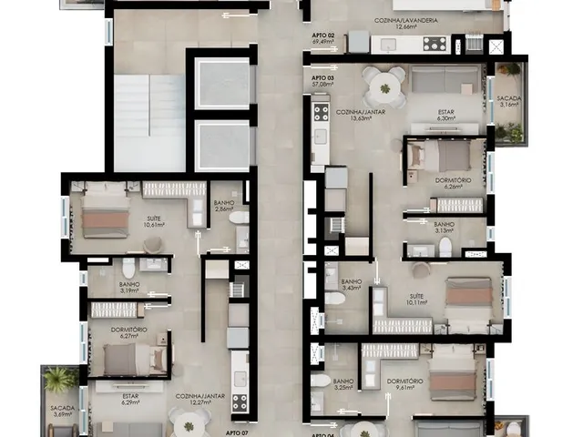 Imagem 13: Residencial Altos do Borgo - Residencial Altos do Borgo