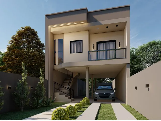 Imagem: Casa Sob Pilotis no Bairro São Cristóvão/At