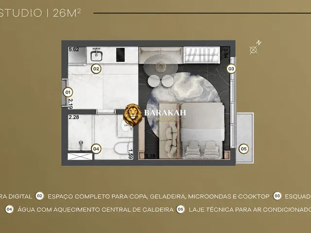 Imagem 13: ARBO STUDIOS - Apartamento à venda no bairro Higienópolis - Porto Alegre/RS