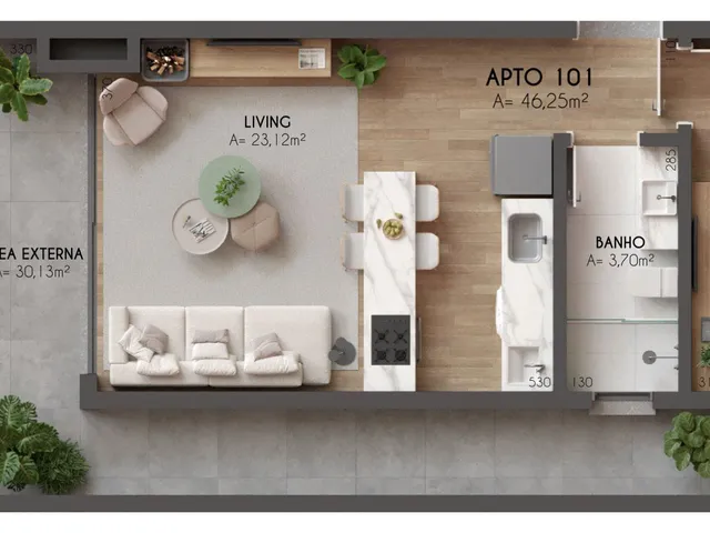 Imagem 13: Oa 392 - Oa 392 Apartamento com 2 dormitórios