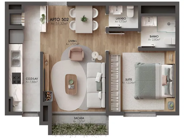 Imagem 15: Oa 392 - Oa 392 Apartamento com 2 dormitórios