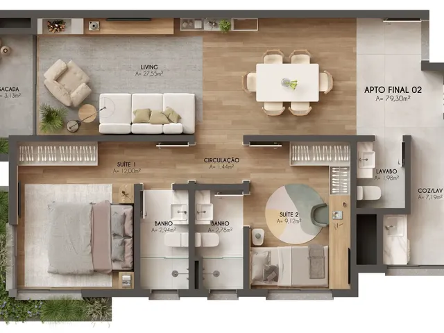 Imagem 16: Oa 392 - Oa 392 Apartamento com 2 dormitórios
