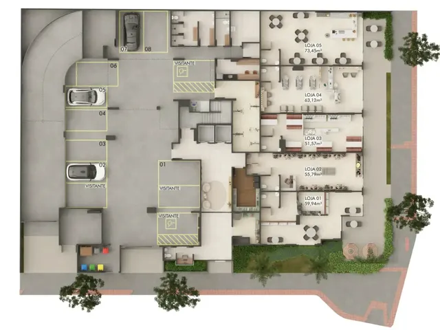 Imagem 2: Solara - Lojas Loja com 1 banheiro