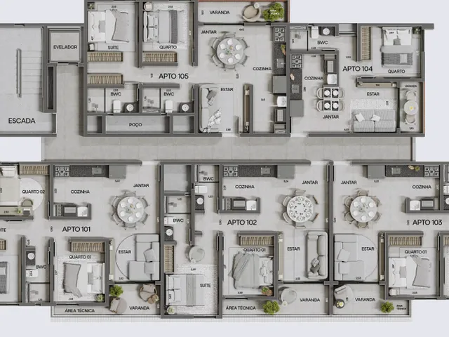 Imagem 4: Samá Park Apartamento com 2 dormitórios