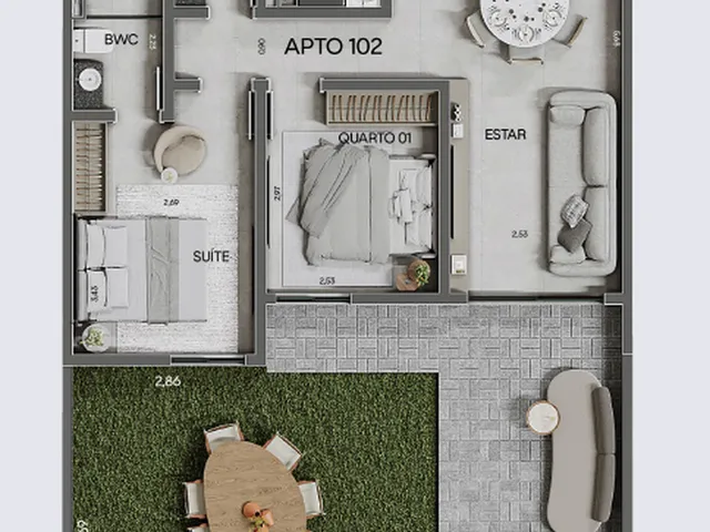 Imagem 12: Samá Park Apartamento com 2 dormitórios