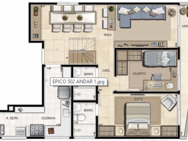 Imagem 6: Apartamento À Venda no Bairro Tijuca - Rio de Janeiro/Rj