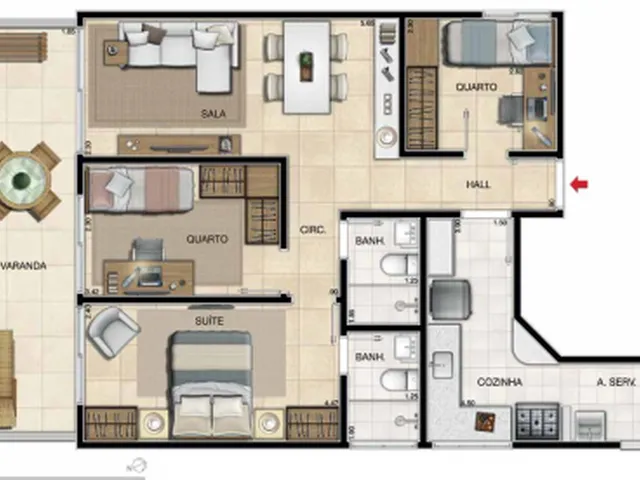 Imagem 8: Apartamento À Venda no Bairro Tijuca - Rio de Janeiro/Rj