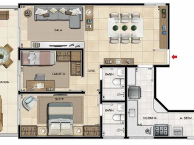 Imagem 9: Apartamento À Venda no Bairro Tijuca - Rio de Janeiro/Rj
