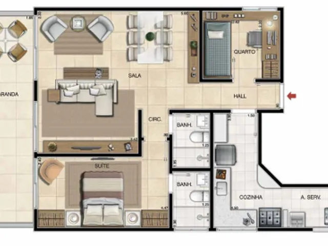 Imagem 10: Apartamento À Venda no Bairro Tijuca - Rio de Janeiro/Rj
