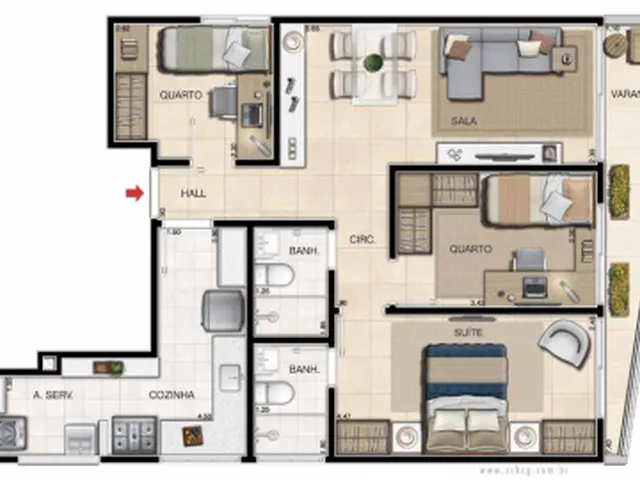 Imagem 12: Apartamento À Venda no Bairro Tijuca - Rio de Janeiro/Rj