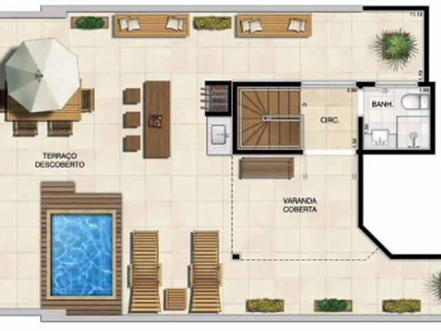 Imagem 14: Apartamento À Venda no Bairro Tijuca - Rio de Janeiro/Rj