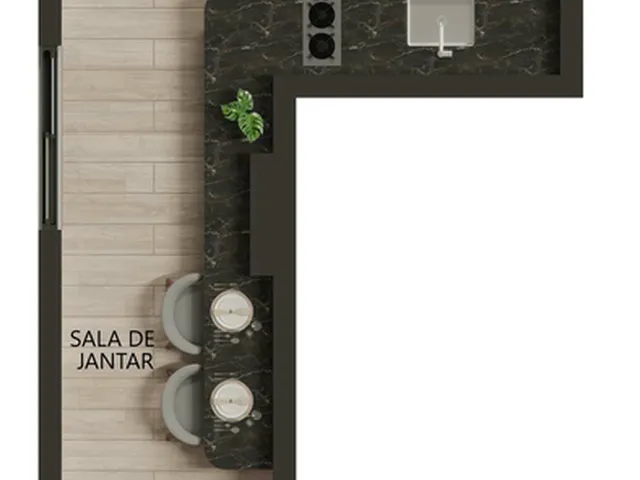 Imagem 7: Yafah Design Apartamento com 1 dormitório