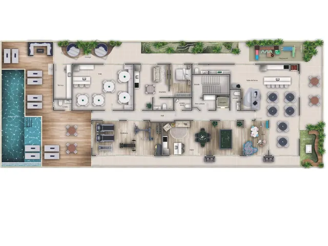 Imagem 2: Champs Elysees Apartamento com 2 dormitórios