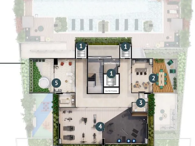 Imagem 3: Ares Marista Apartamento com 4 dormitórios